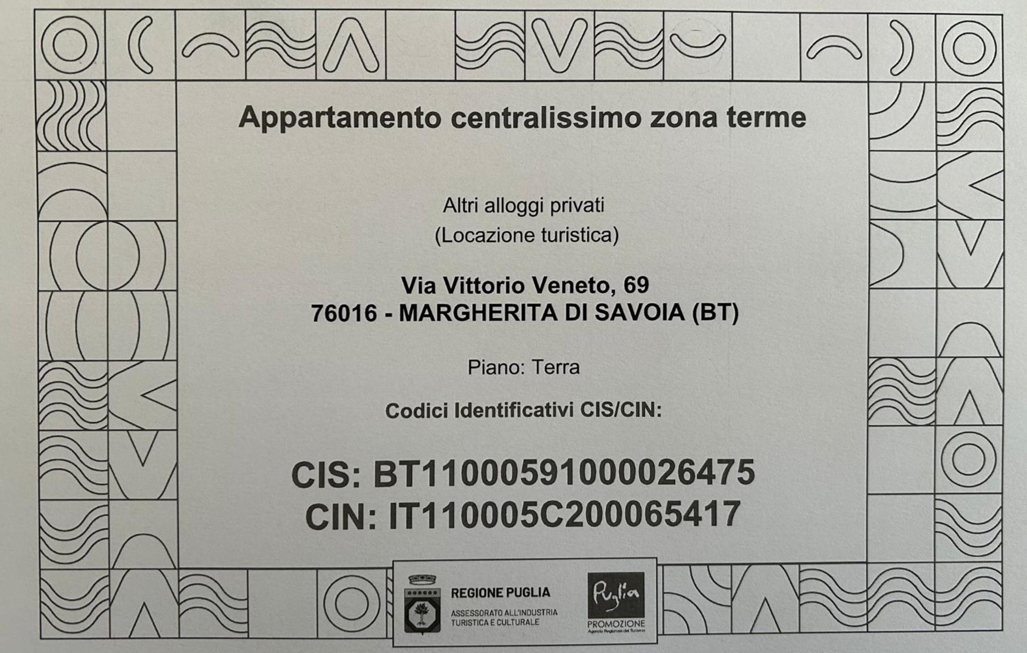 מרגריטה די סבויה Appartamento Centralissimo Zona Terme מראה חיצוני תמונה